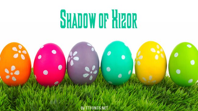 Shadow of Xizor example